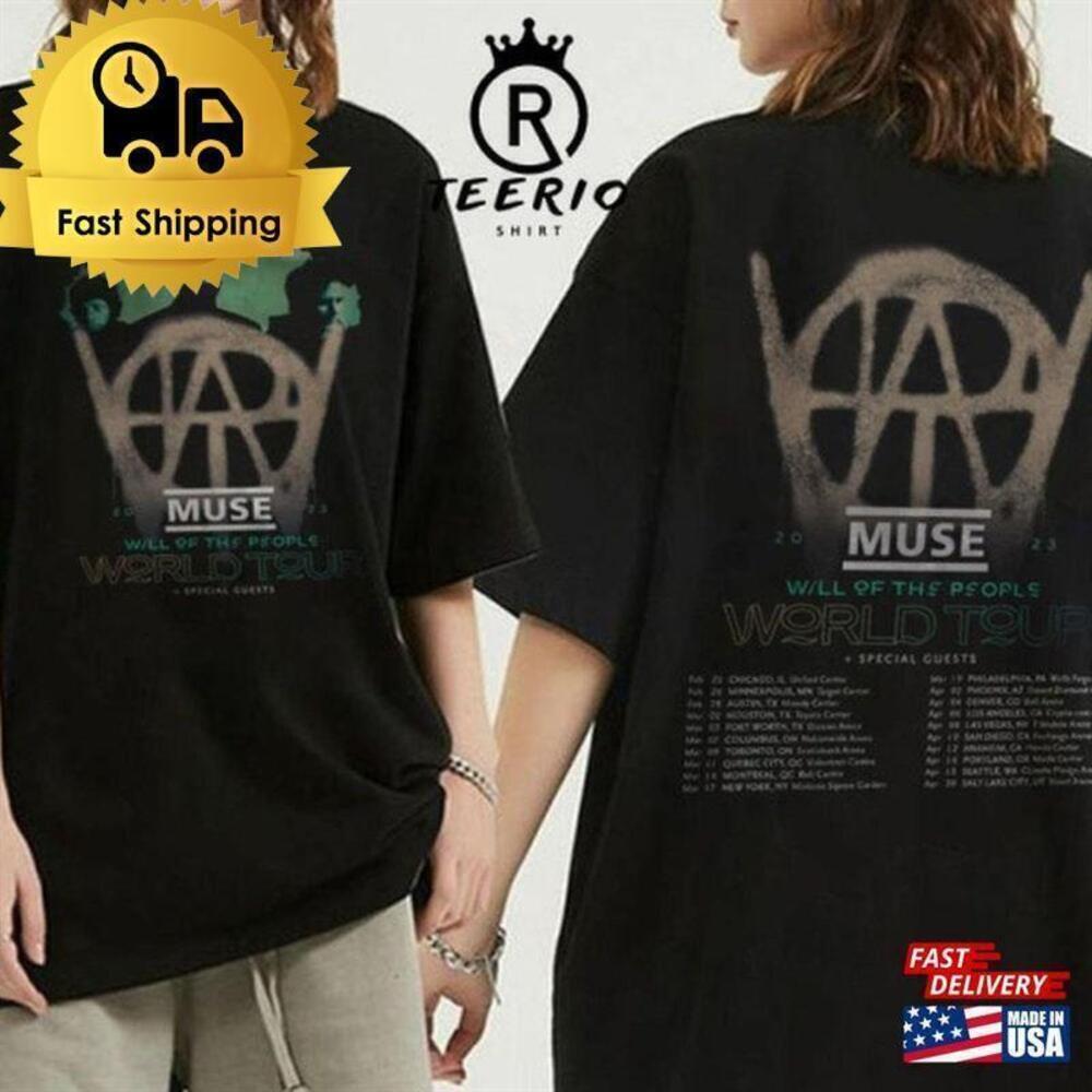Muse Will Of The People World Tour Fan Unisex T-Shirt